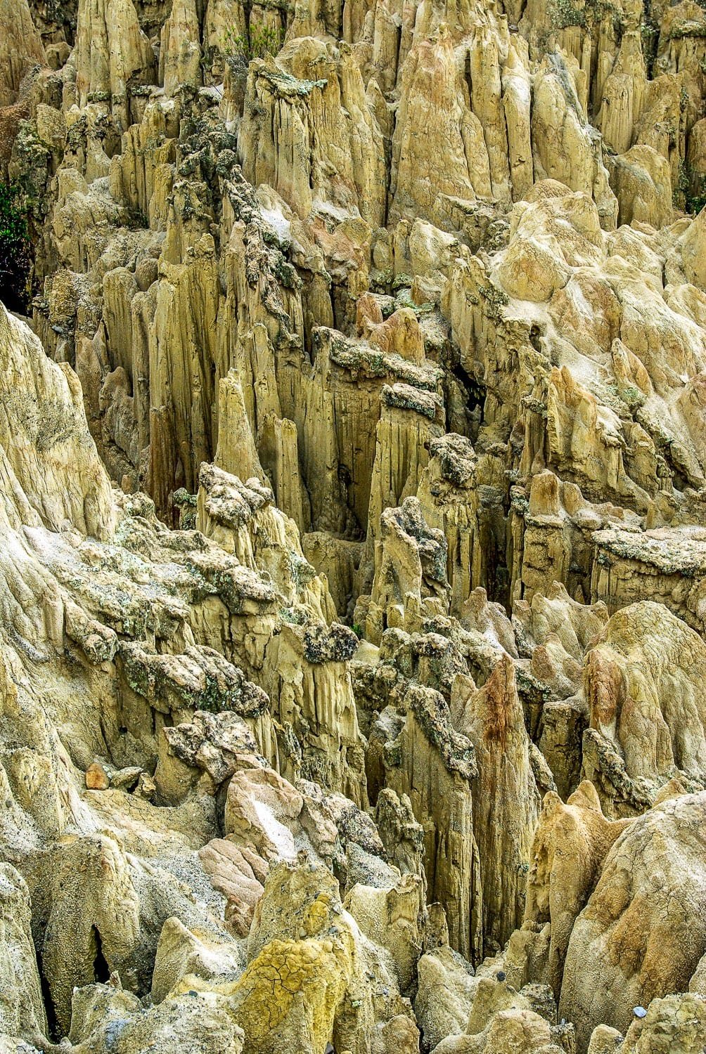 Bolivia-Travel-La-Paz-Valle-de-la-Luna-DT Valley of the Moon, unique jagged rock formations in La Paz, Bolivia