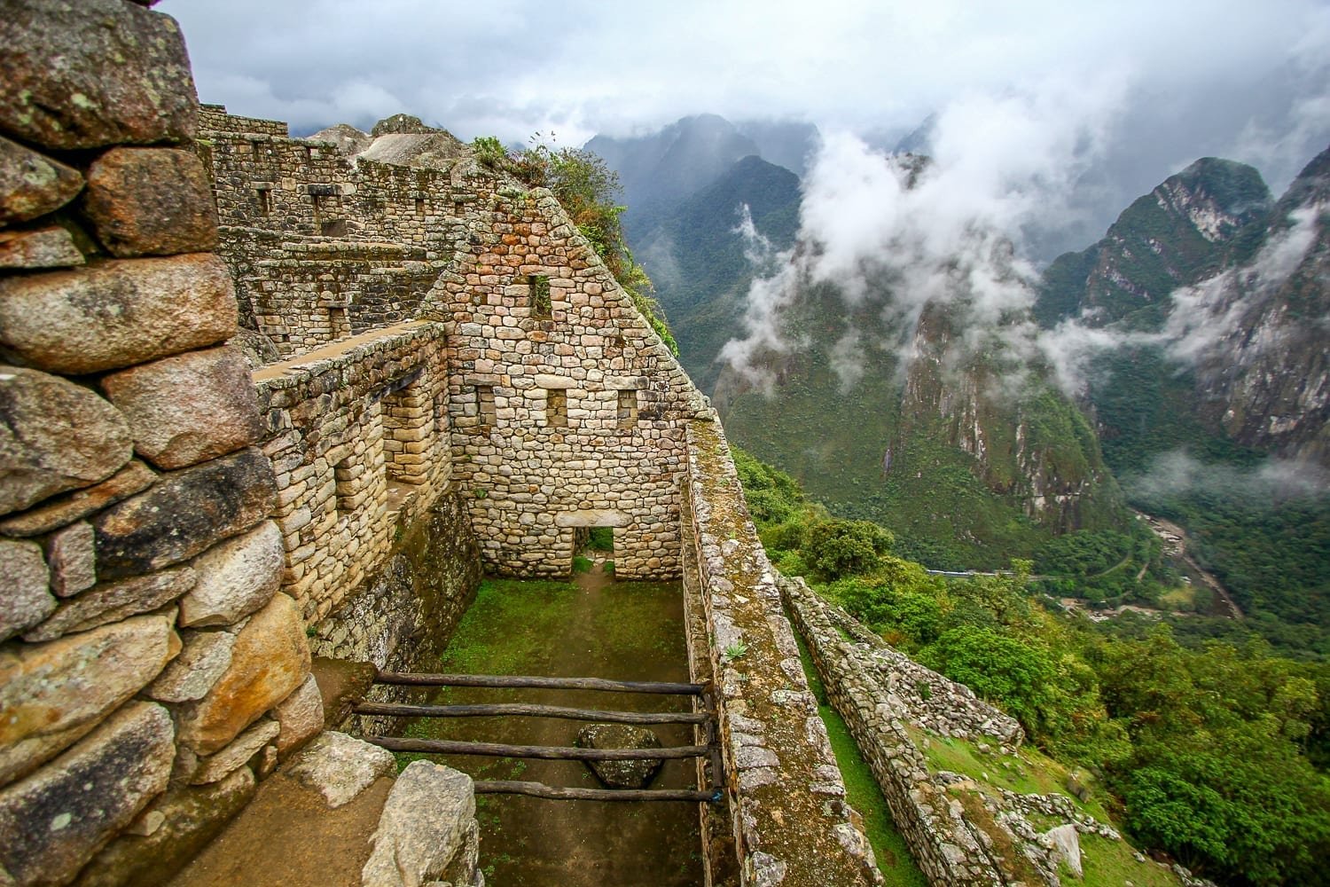 Peru-Travel-Machu-Picchu-Residential-View A residential structure photographed on a hiking tour of Machu Picchu in Peru