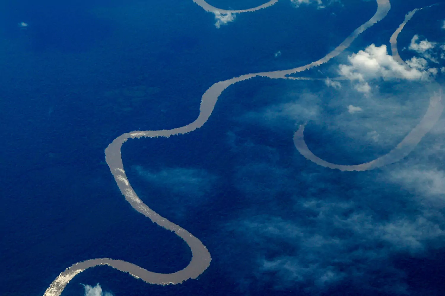 Ecuador Amazon Aerial View