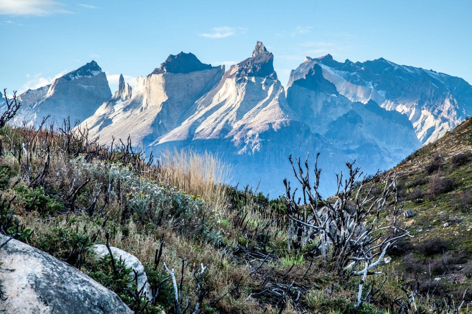 Torres del Paine Cloudy Towers