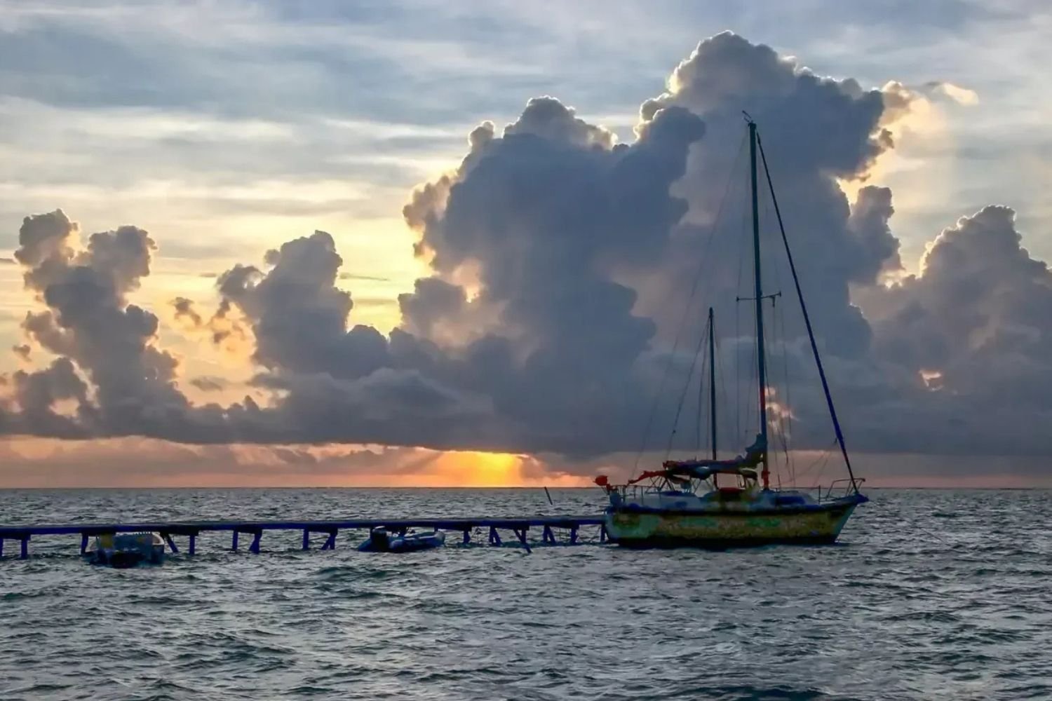 Belize Ambergris Caye Boat