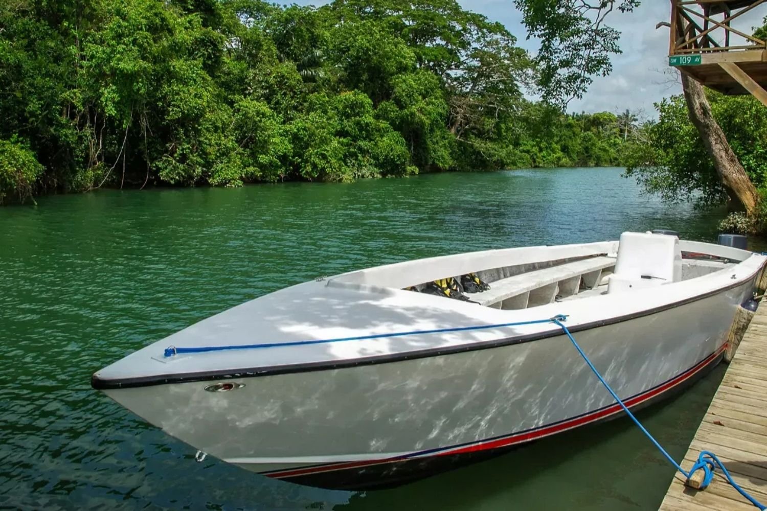 Northern Belize Boat