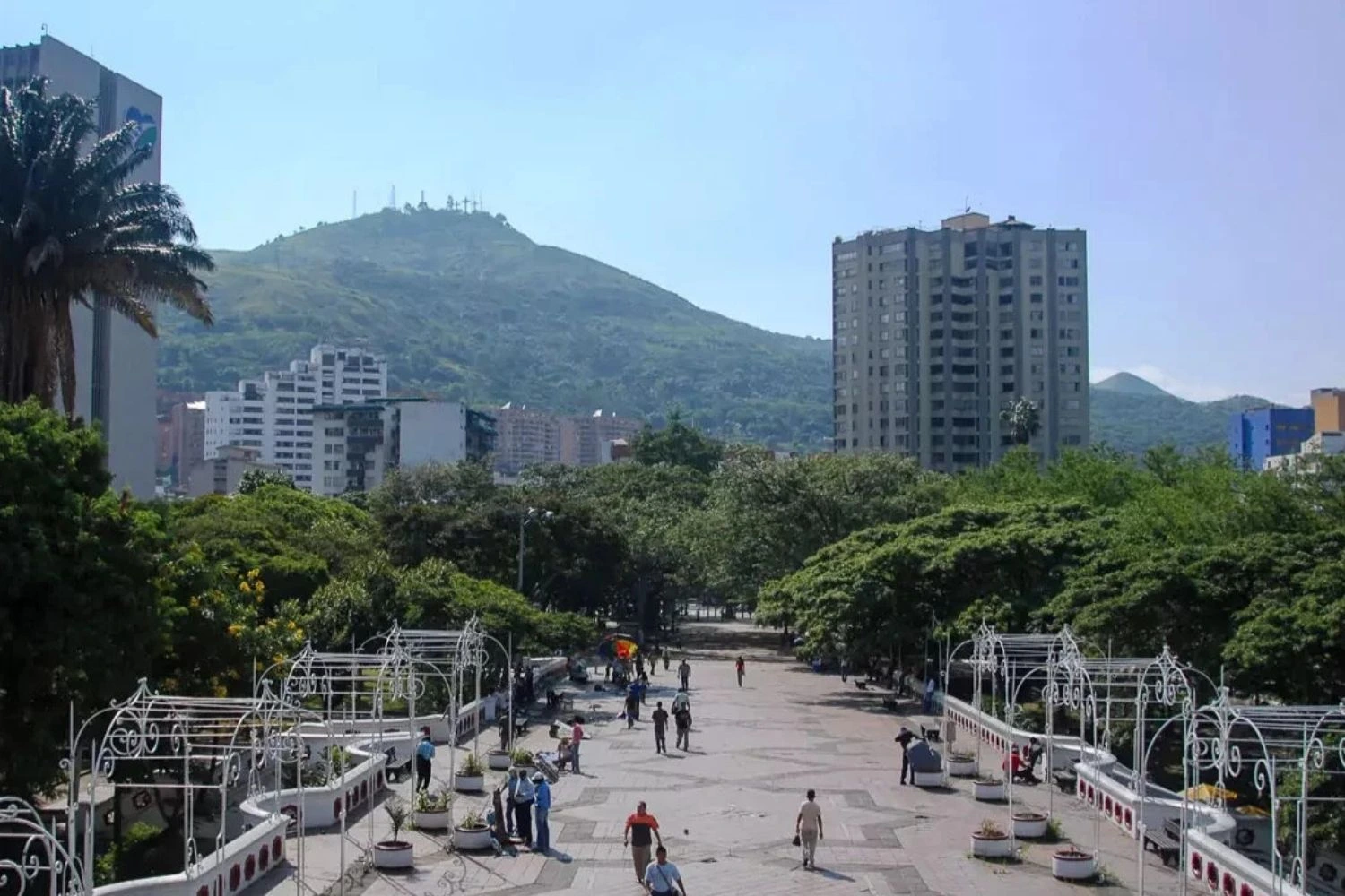 Colombia Cali Walkway