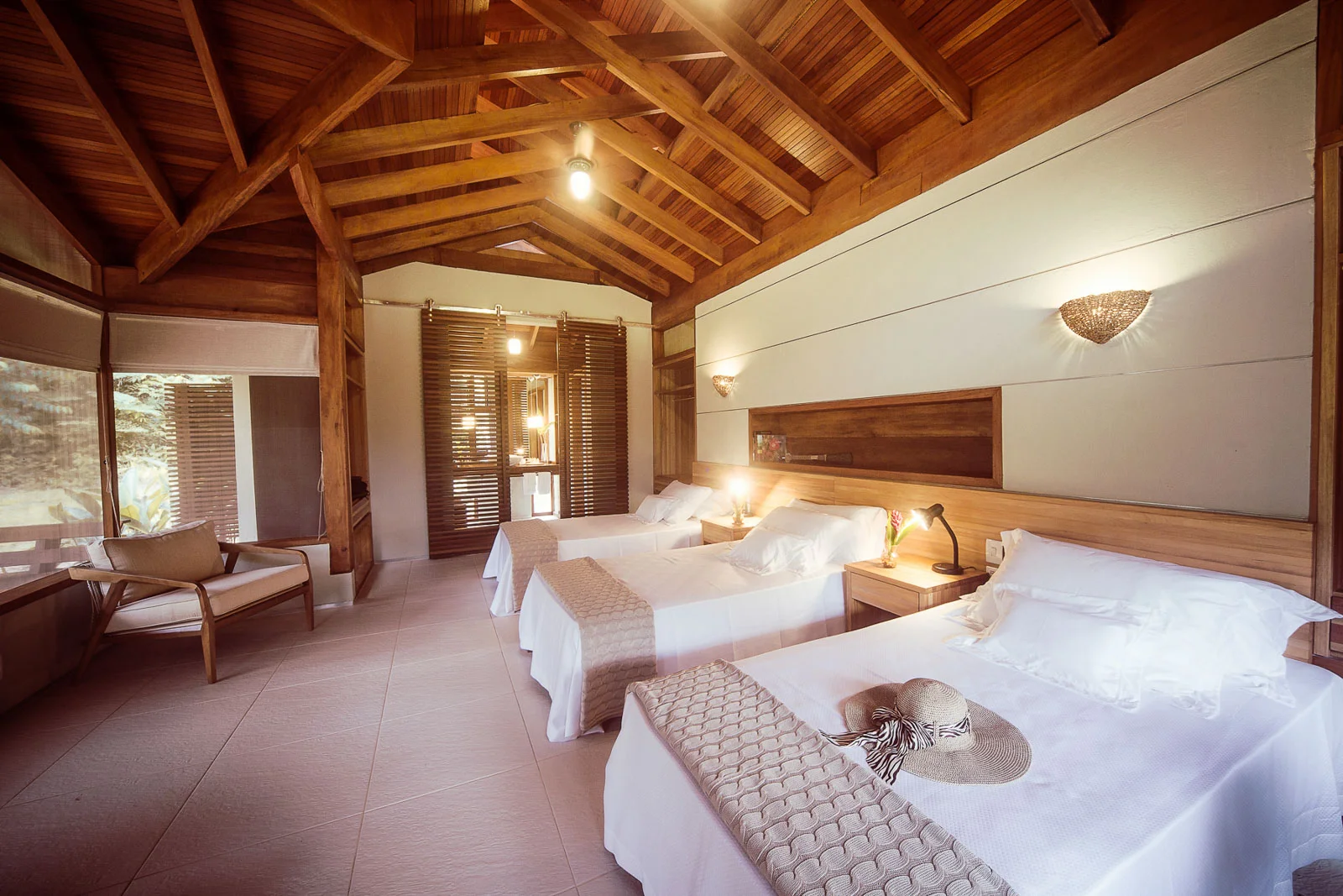 Junior Bungalow - Twin configuration with extra bed