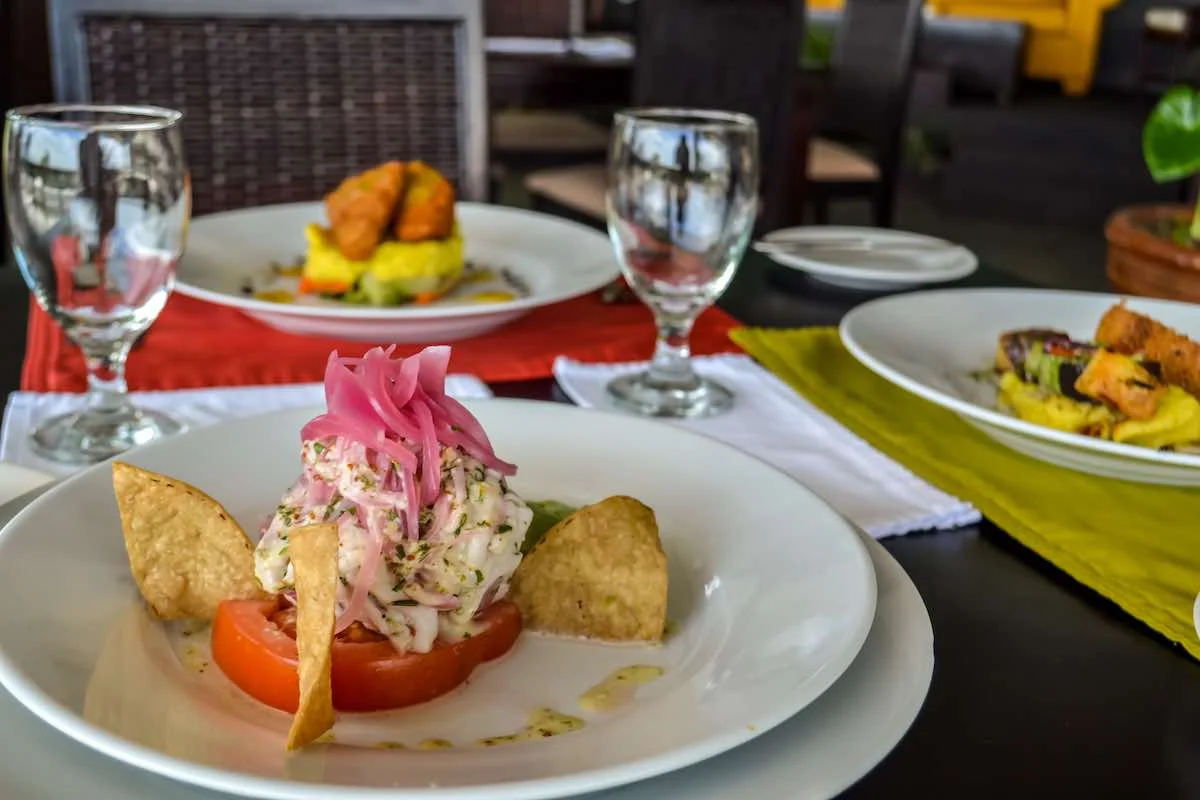 Ceviche- La Luna Restaurant