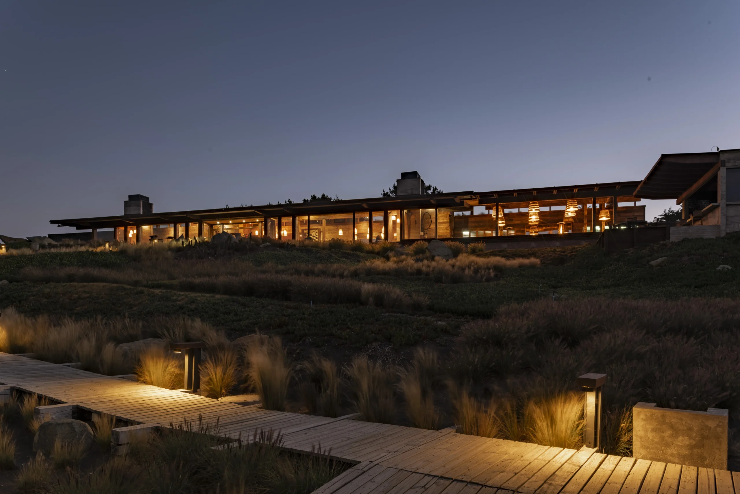 Hotel Alaia at night