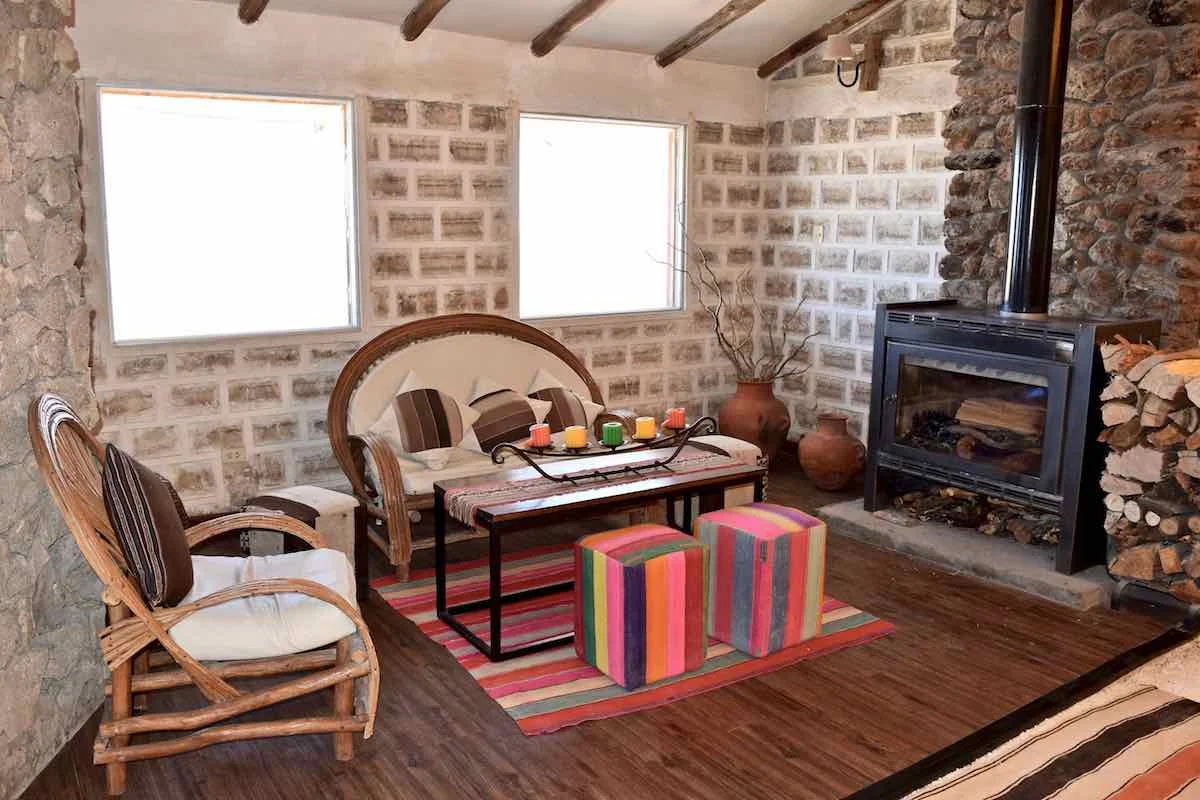 Luna Salada Fireplace