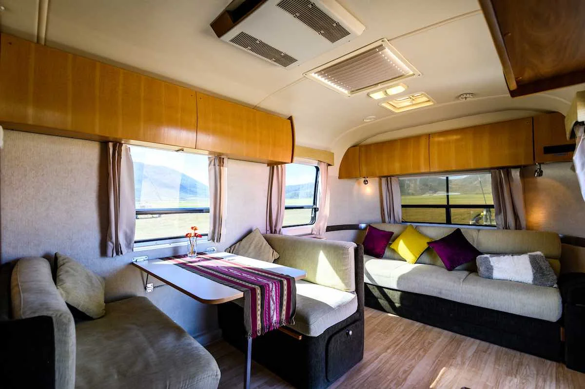 Uyuni Airstream s Livingroom