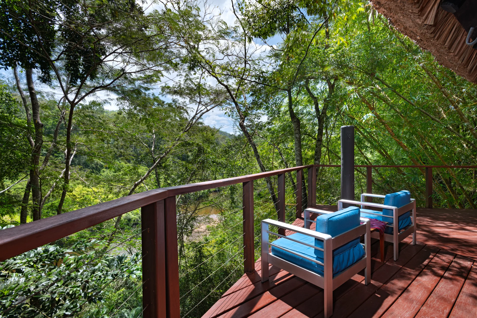 Tree Top Villas deck