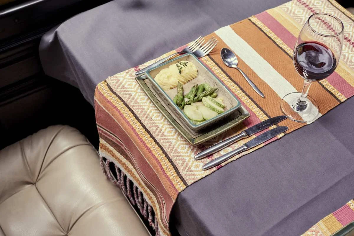 On-board food service