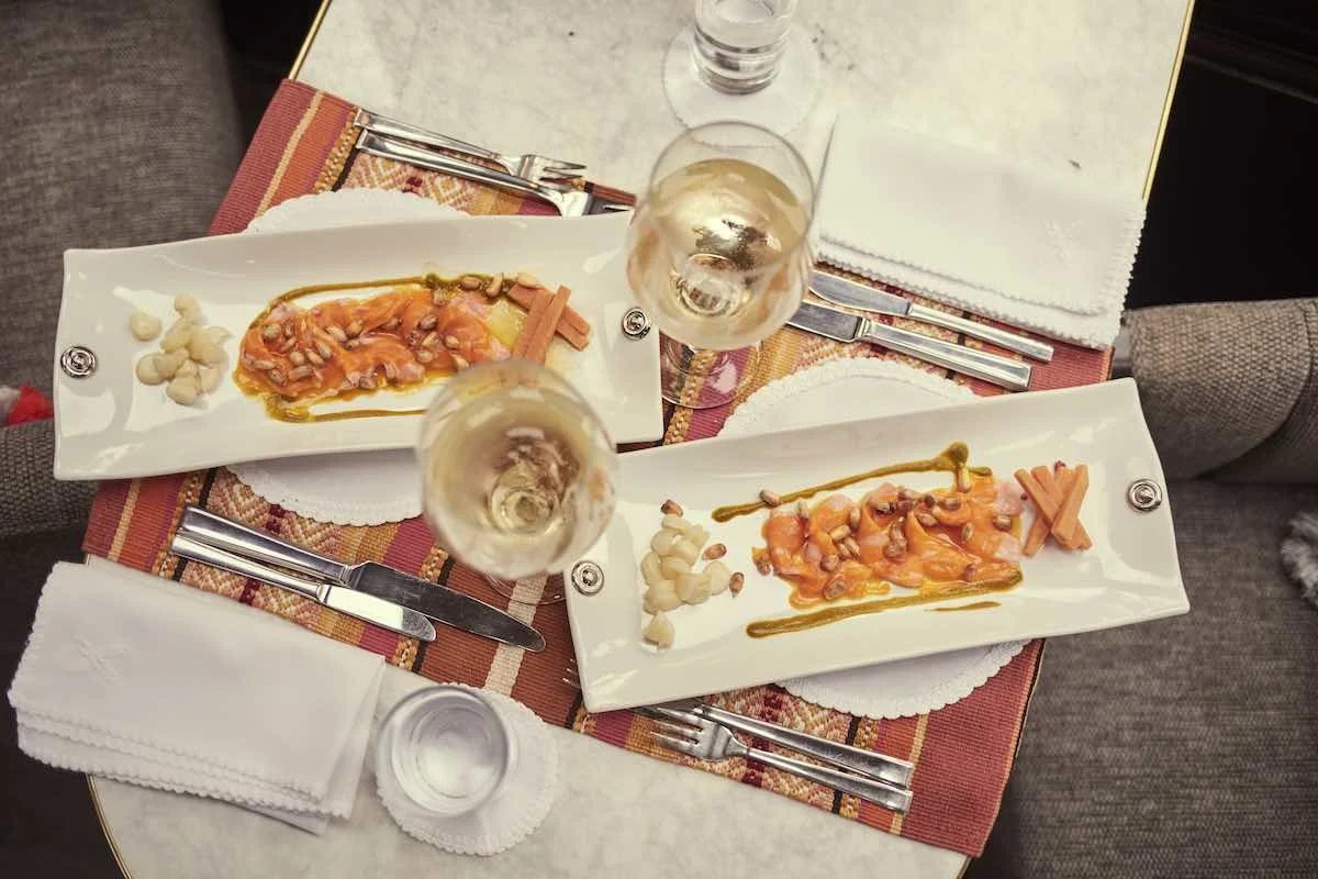 On-board food service