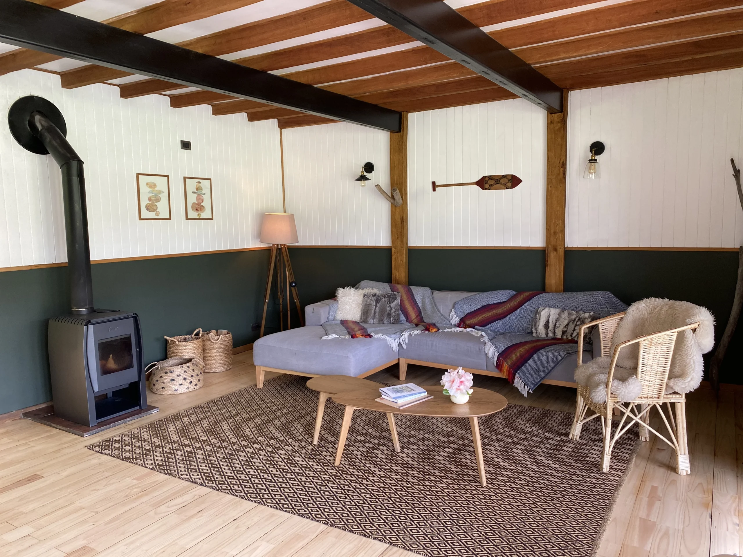 Casa de Piedra - Living room