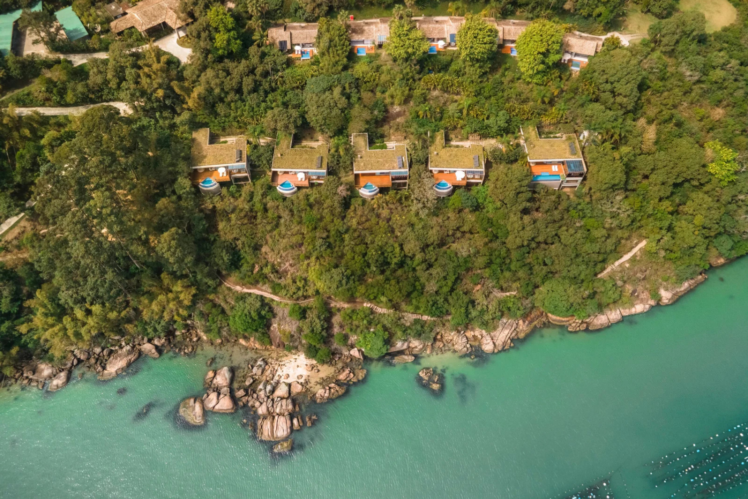 Awasi Santa Catarina aerial view