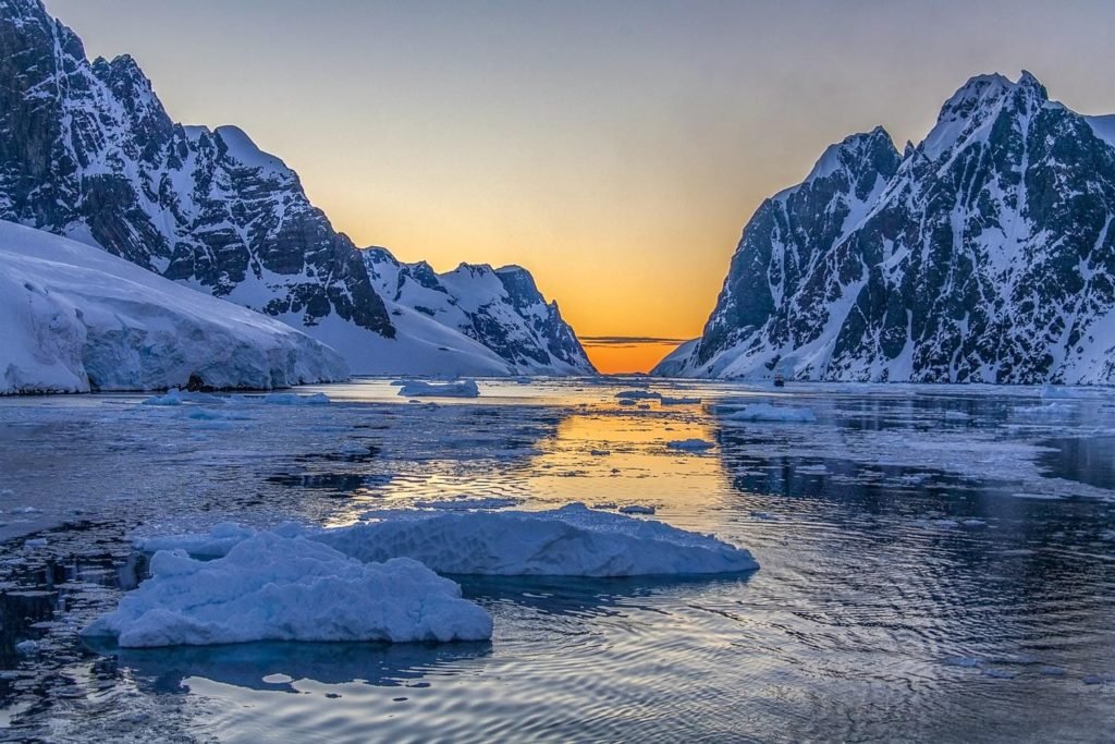 Antarctica Sunset | Landed Travel