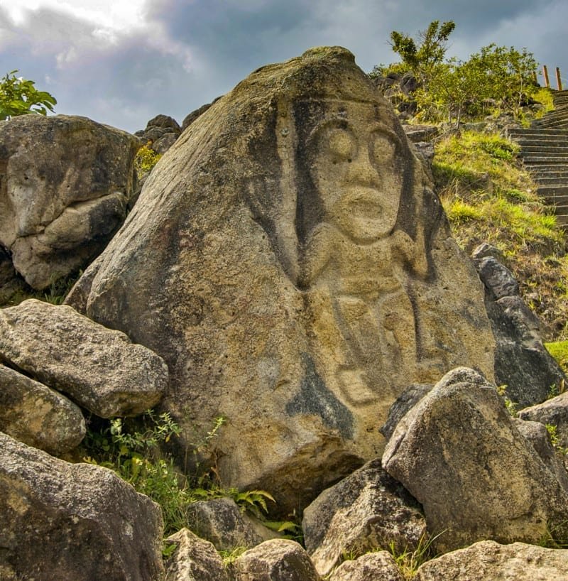 San Agustin monolith