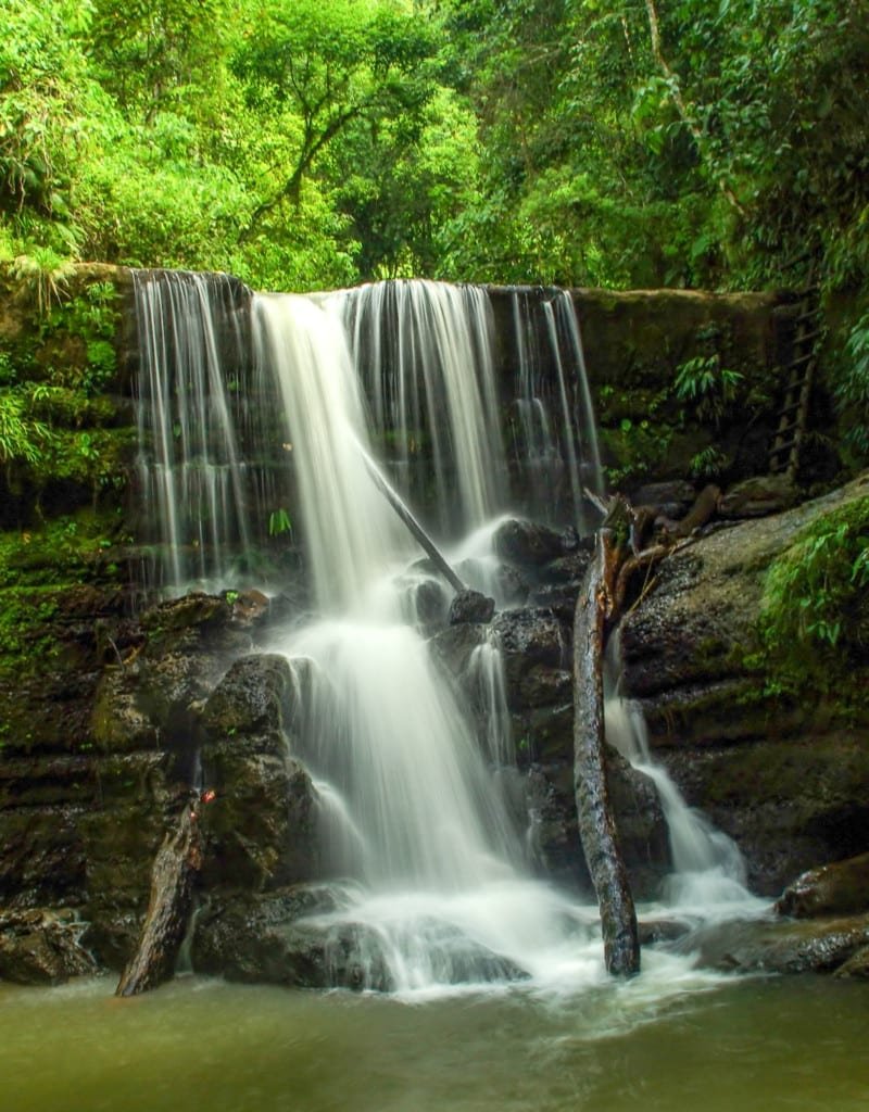 Colombia travel San Gil Falls