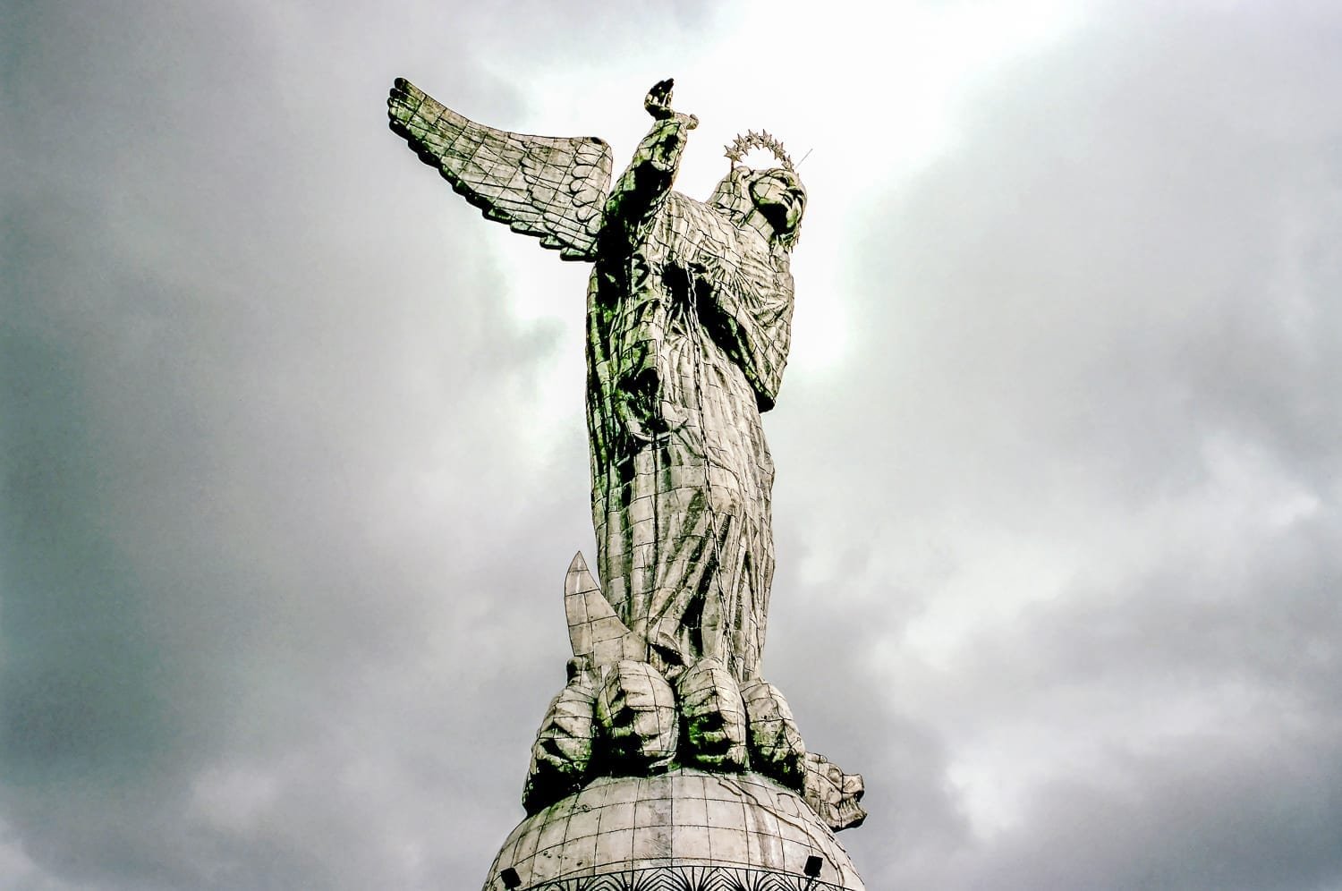 Quito Virgin statue