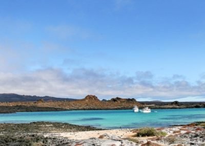 Ecuador Vacation Travel two white boats | Landed Travel