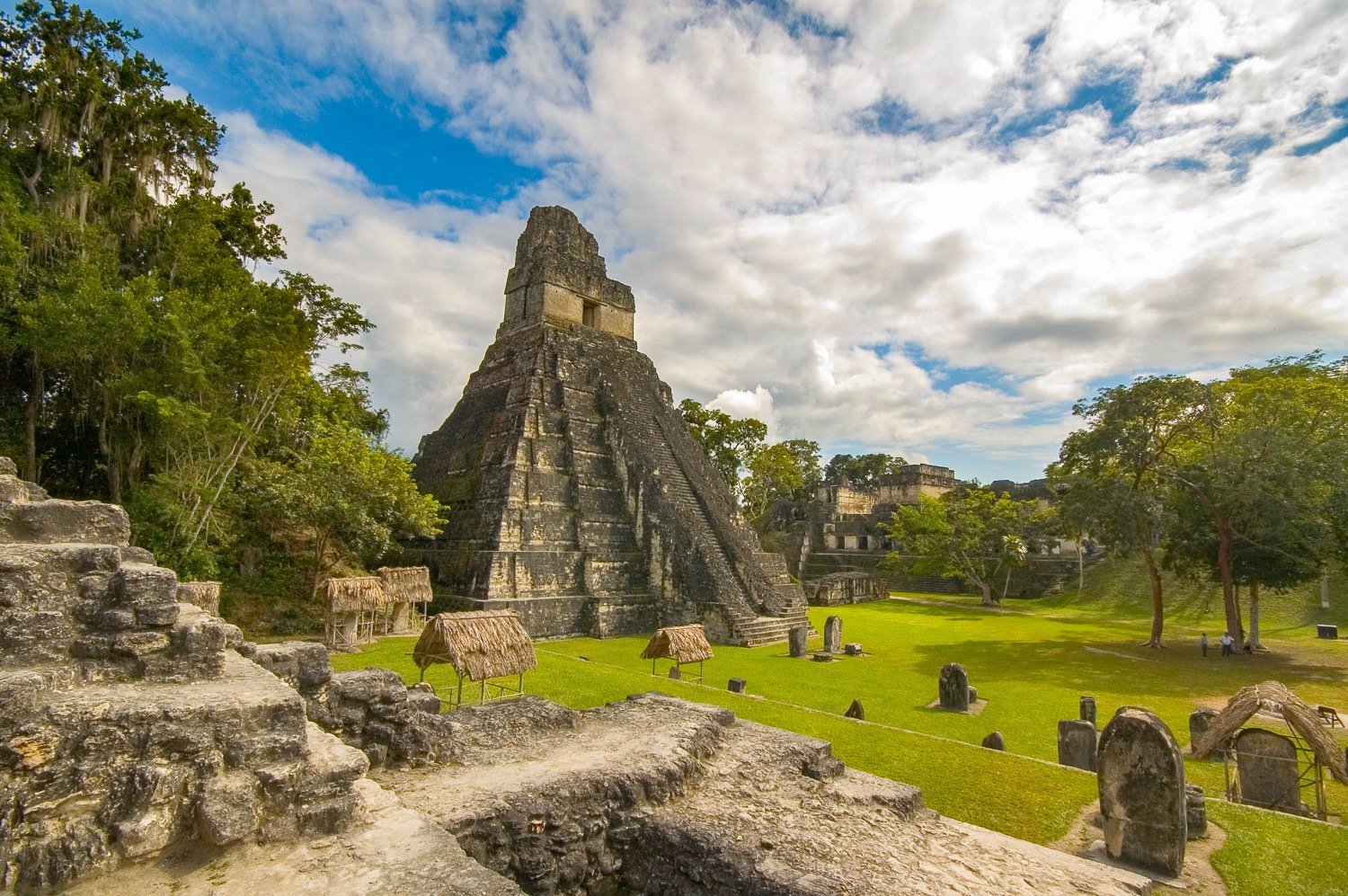 great plaza tikal guatemala