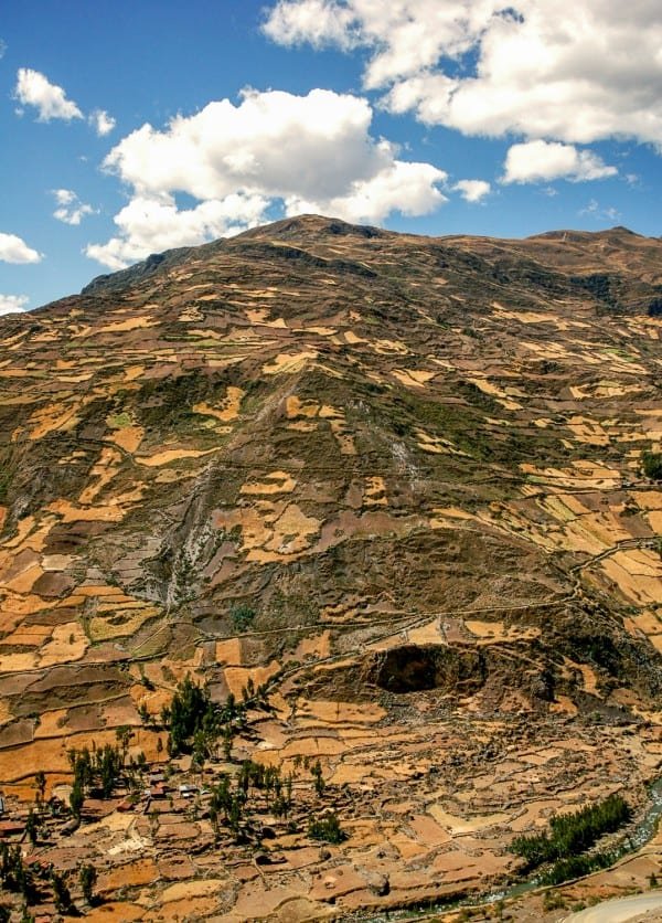 Chavin de Huantar landscape