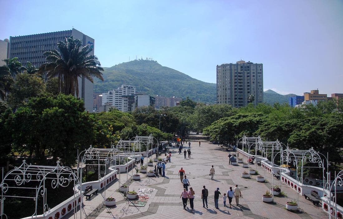 Colombia Cali walkway