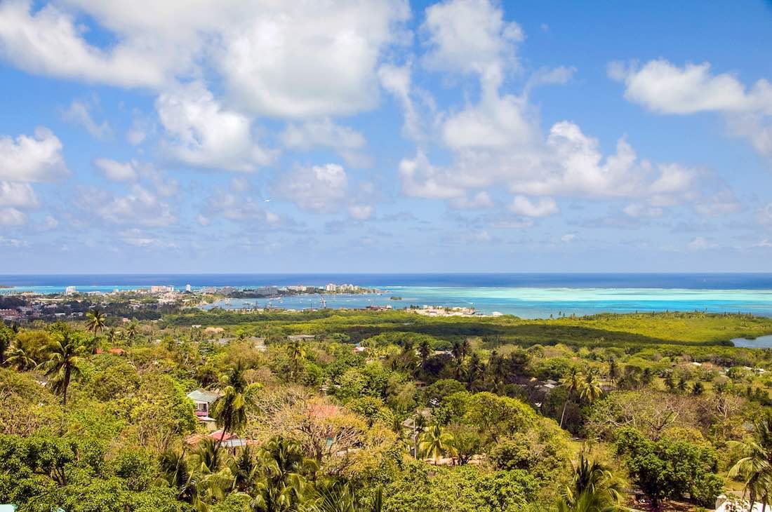 San Andres Colombia panorama