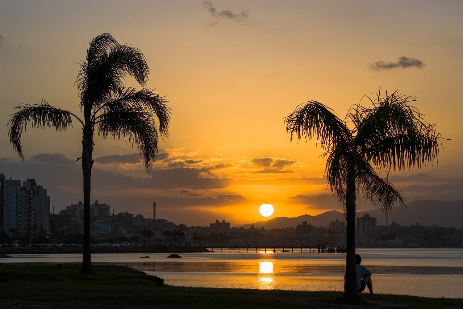 Florianópolis at dusk | Landed Travel