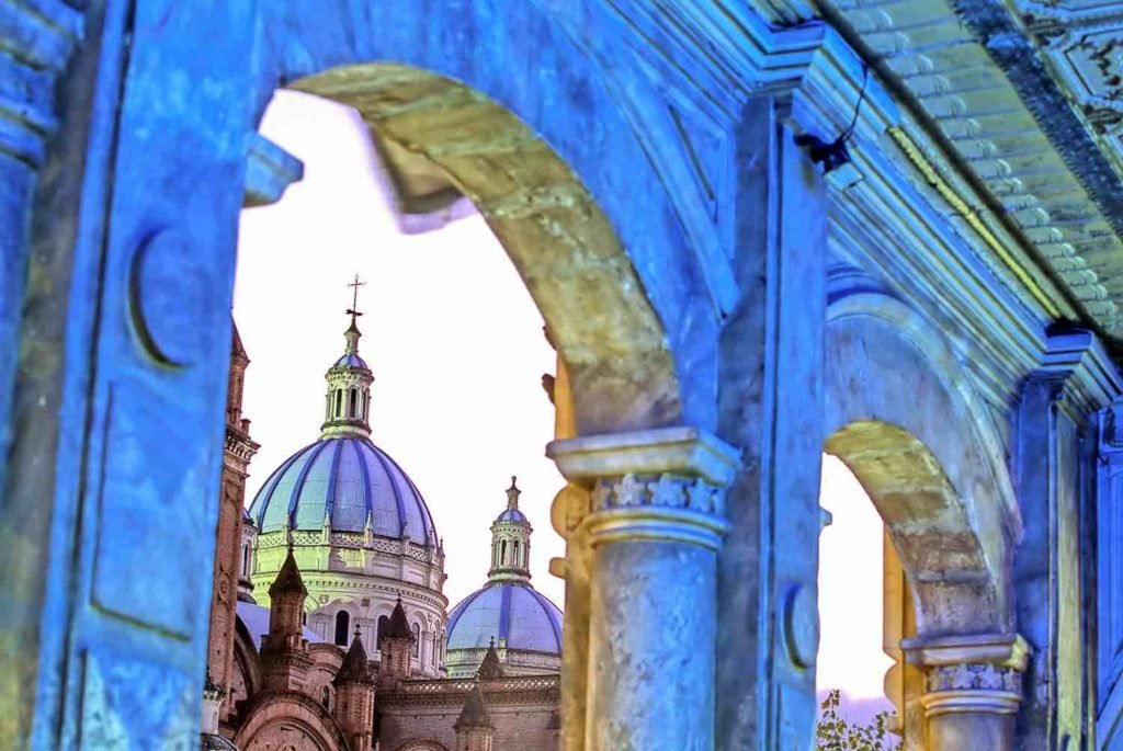 Cuenca Blue Arch Dome | Landed Travel