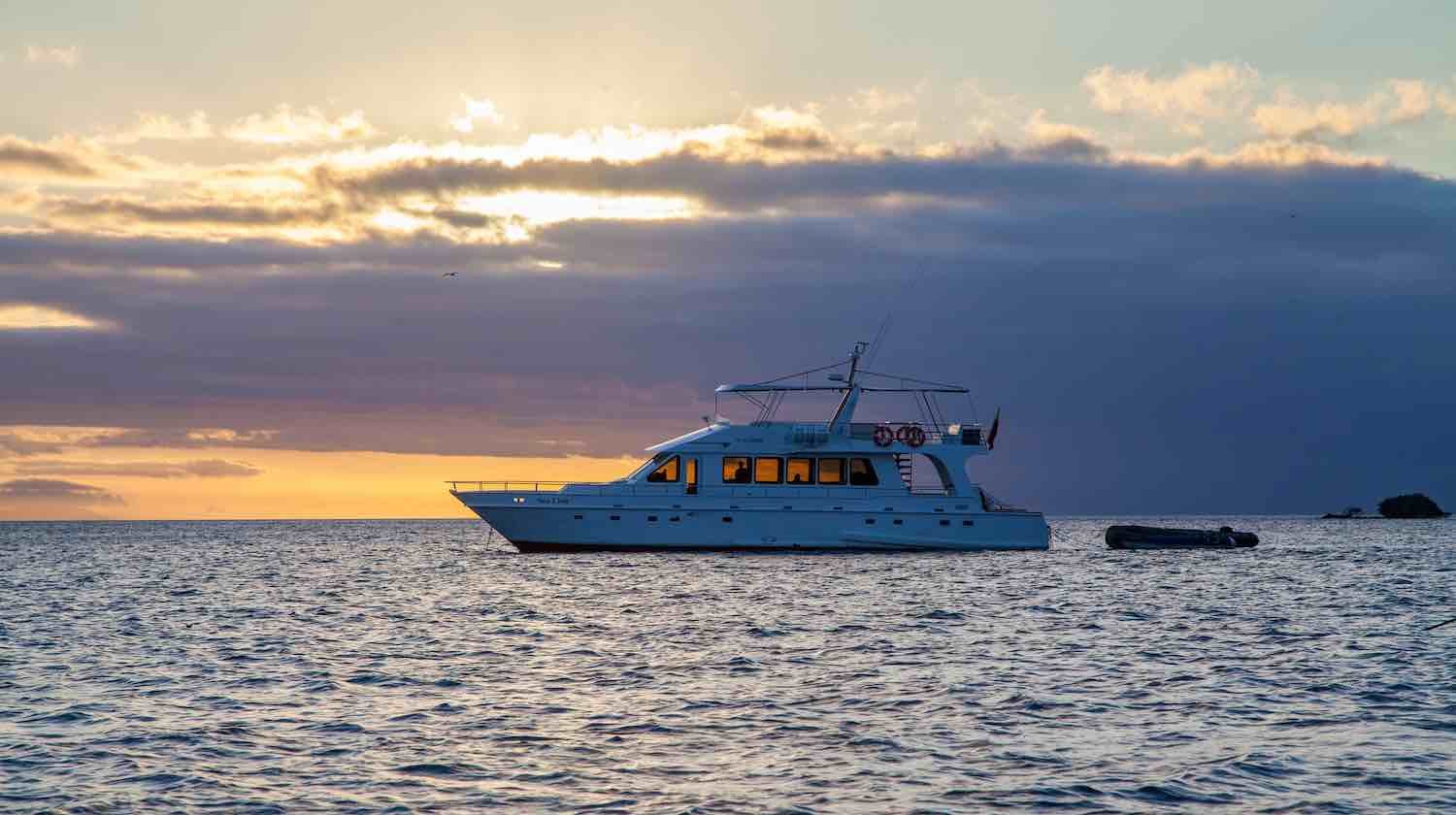 Galapagos travel Sea Lion Charter boat