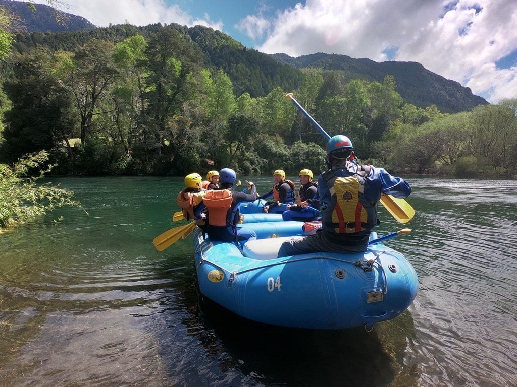 Chile Lake District rafting