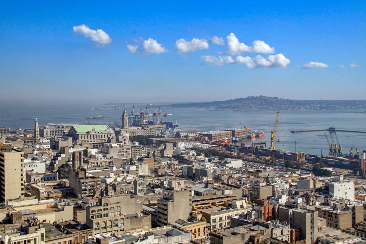 Montevideo Uruguay overlook