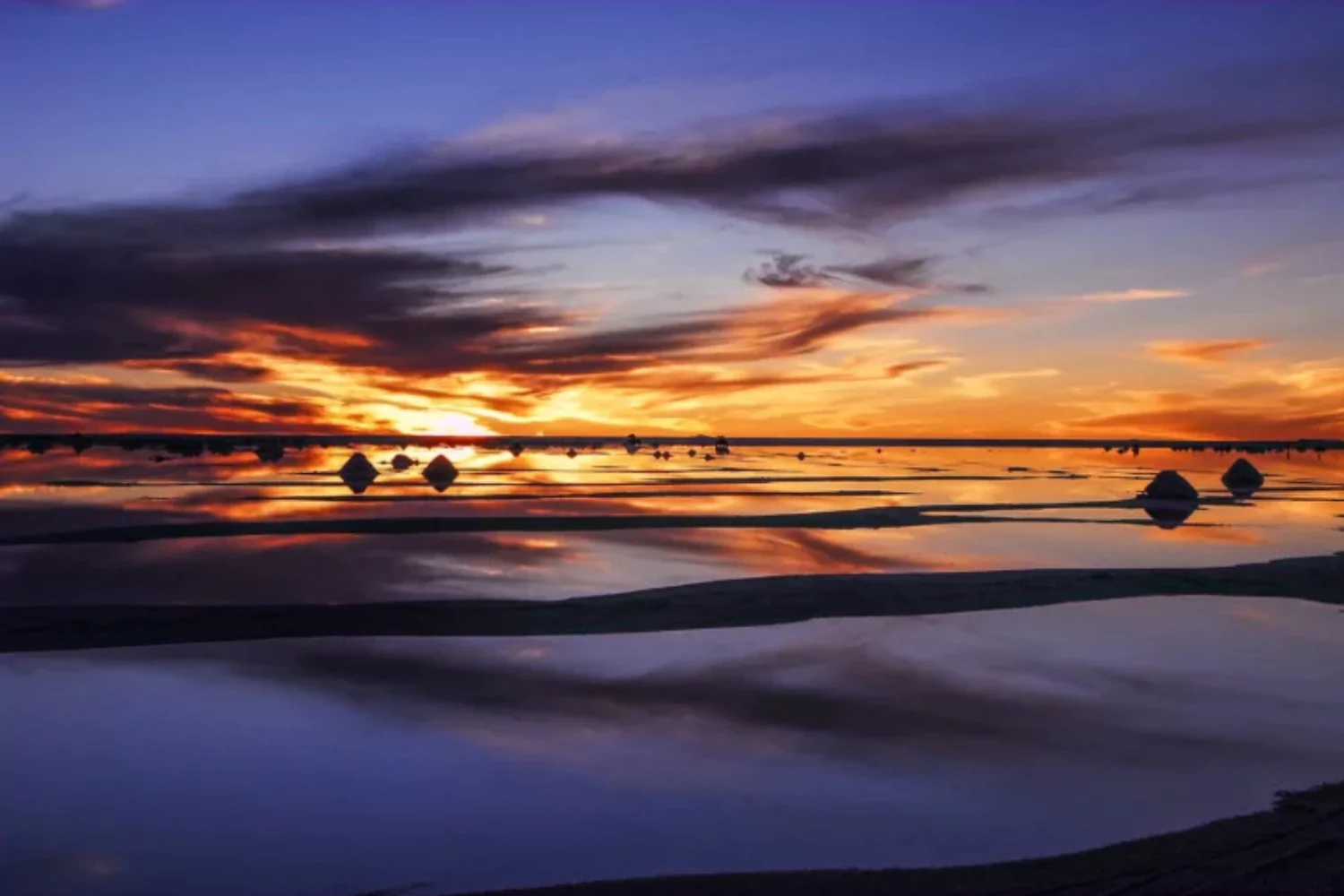 Uyuni salt piles Bolivia | Landed Travel