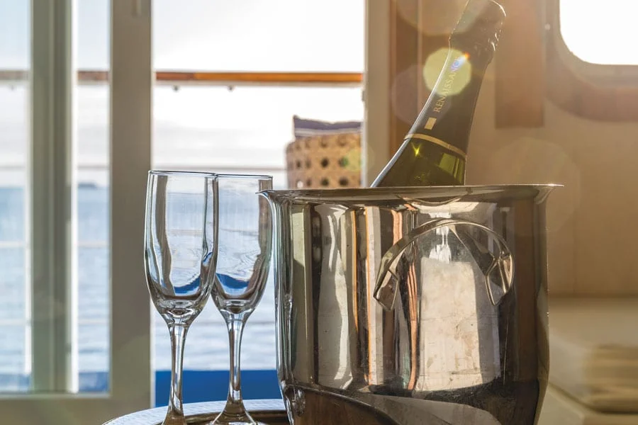 Legends Balcony Suite champagne | Landed Travel