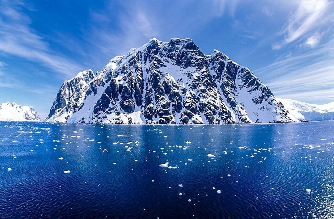 cruise ship in drake passage