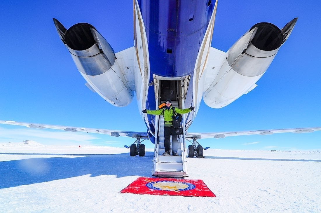 Private Jet Antarctica