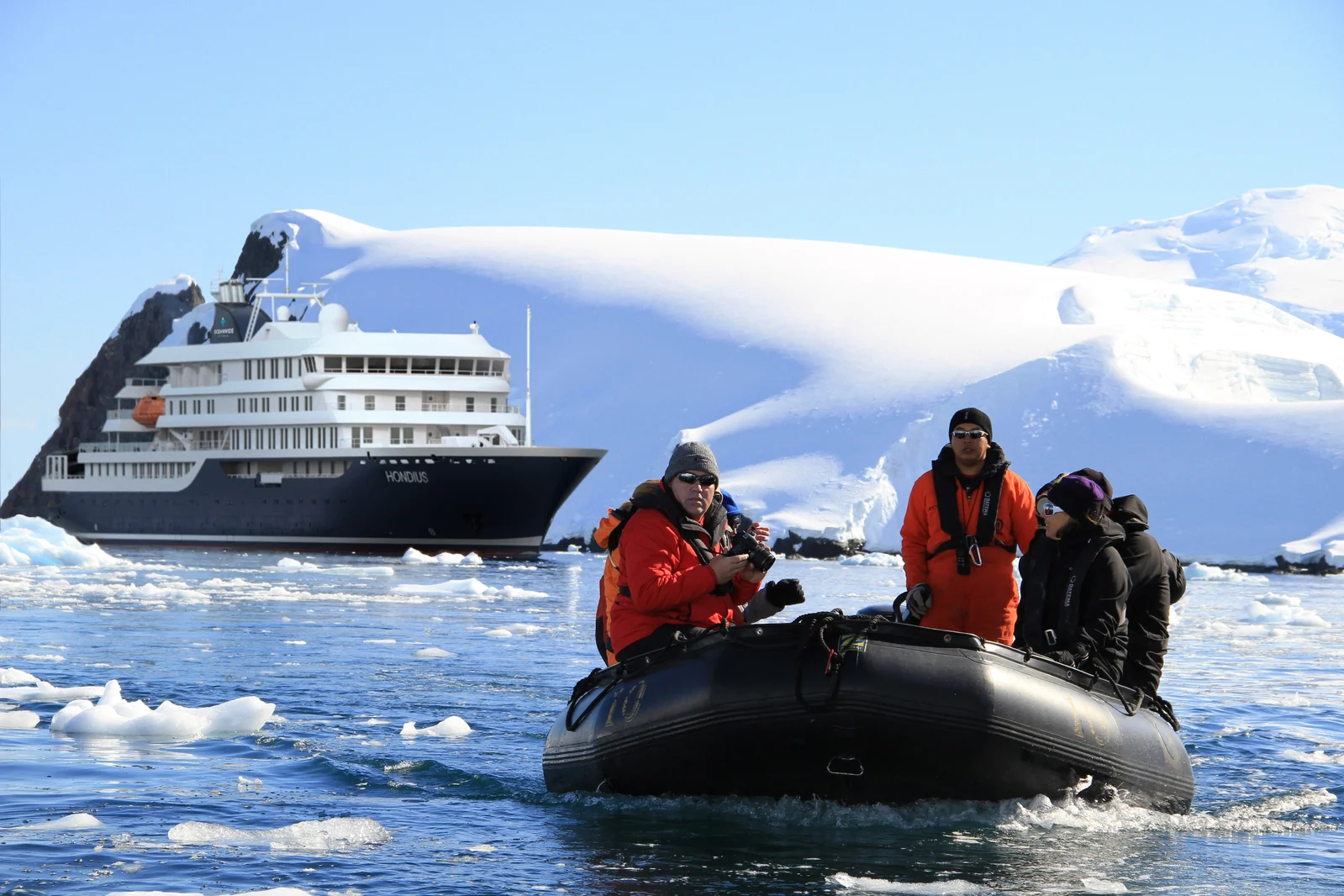 Zodiac cruising