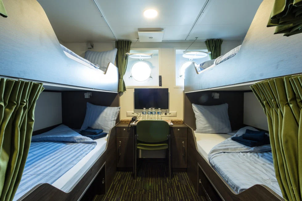 Quadruple Porthole Cabin