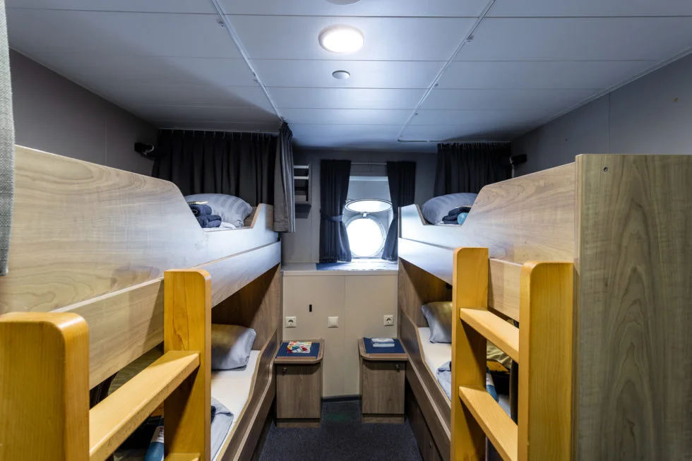 Quadruple Porthole Cabin