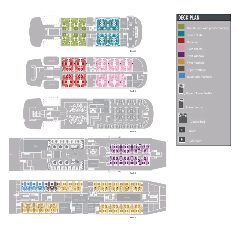 Deck plan