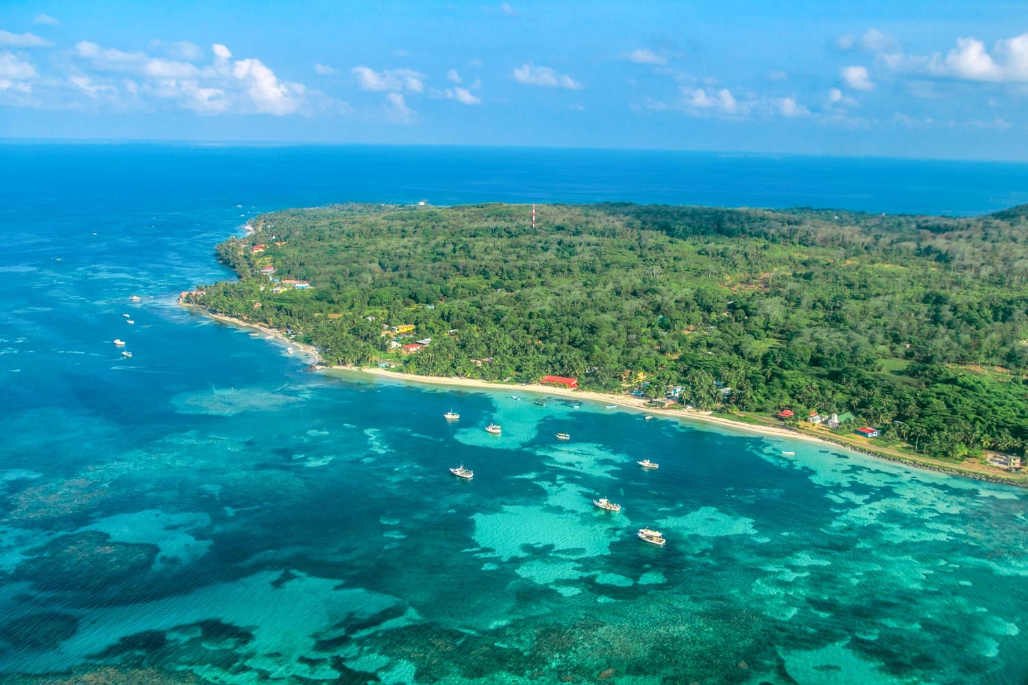 Honduras-Private-Custom-Travel-Design-Bay-Islands-Roatan-Aerial-2