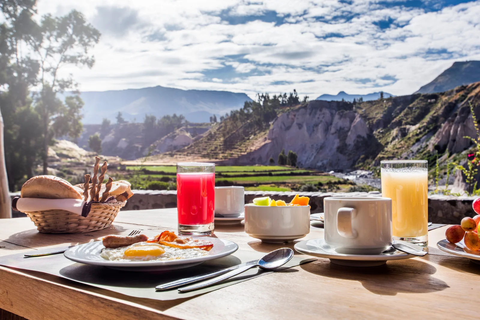 Colca Lodge breakfast