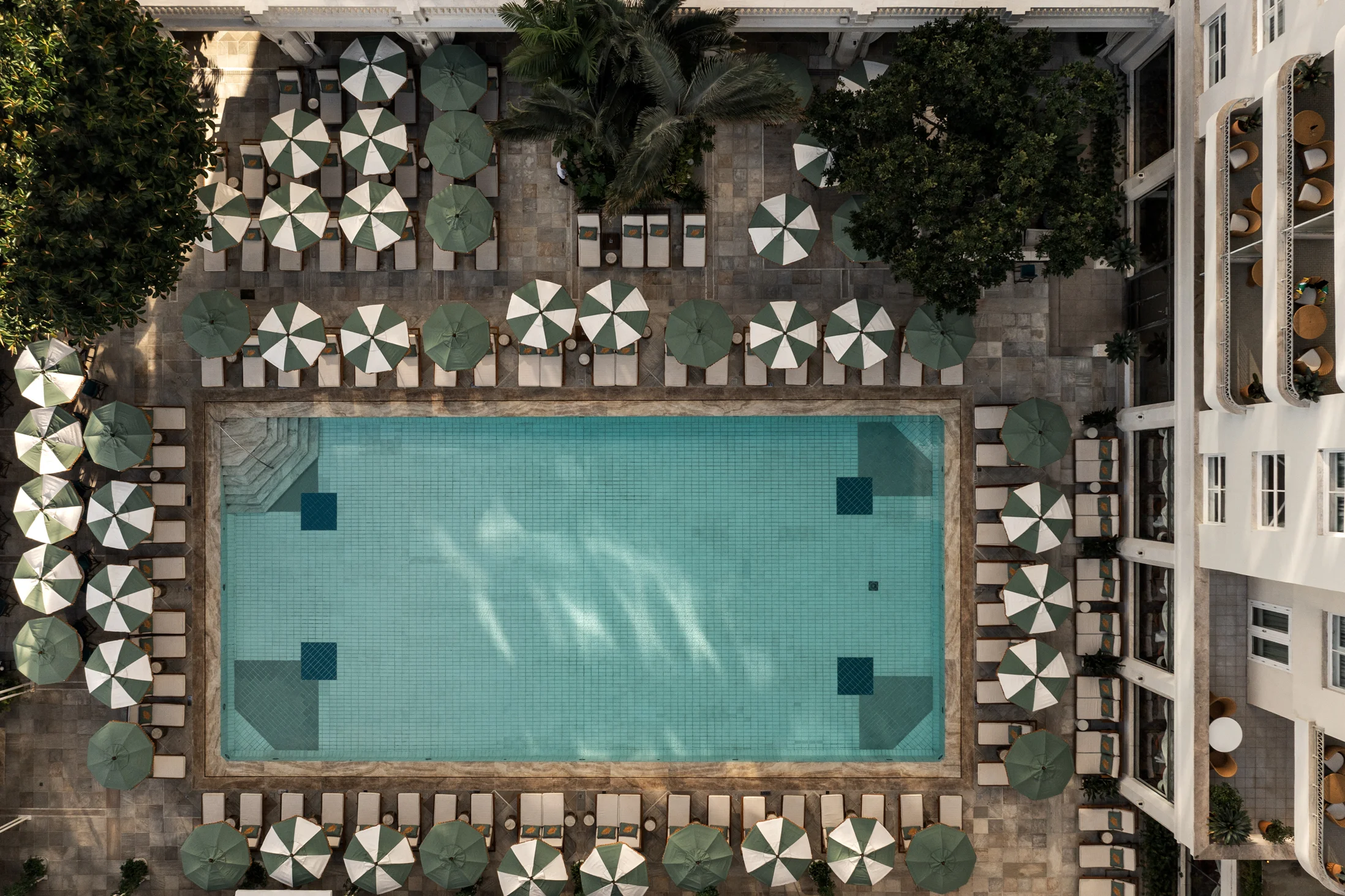 Pool - Aerial view