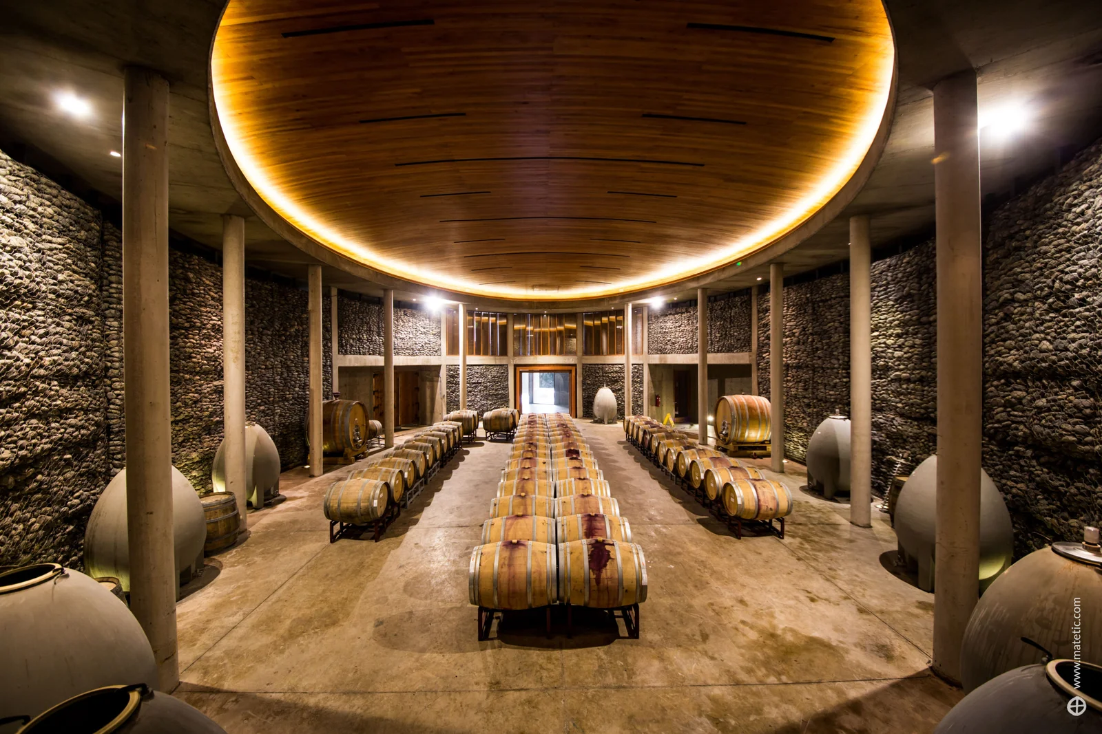 La Casona Matetic Wine Cellar