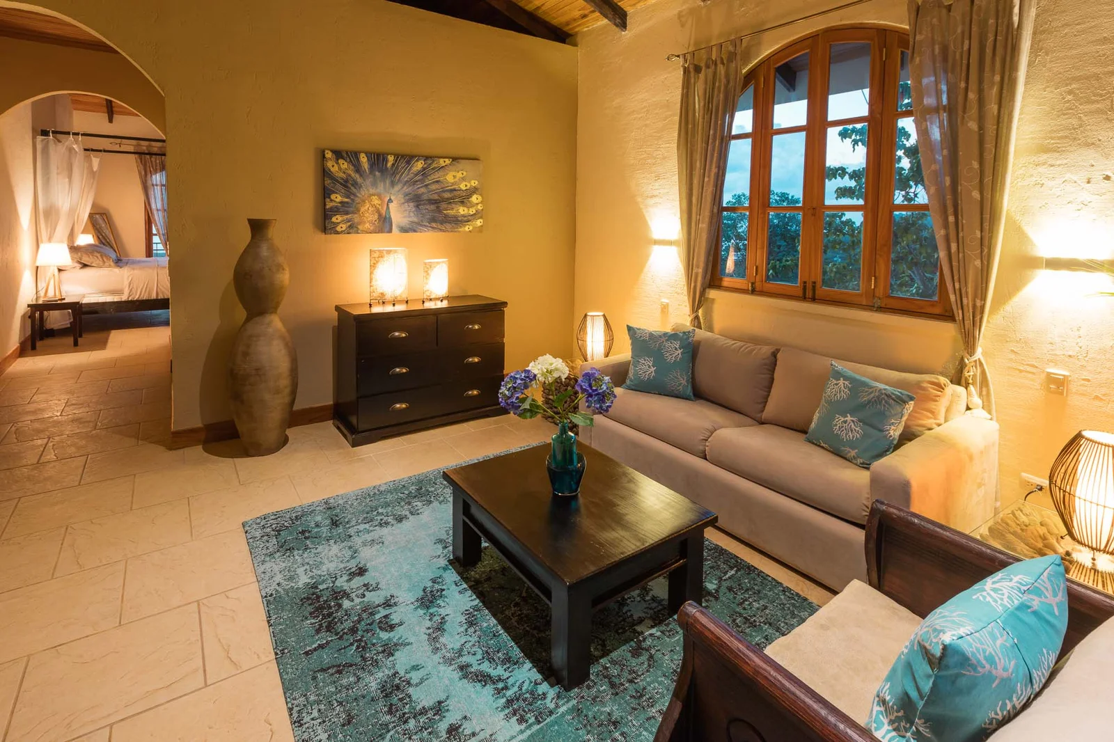 Ocean View Suite Living Room