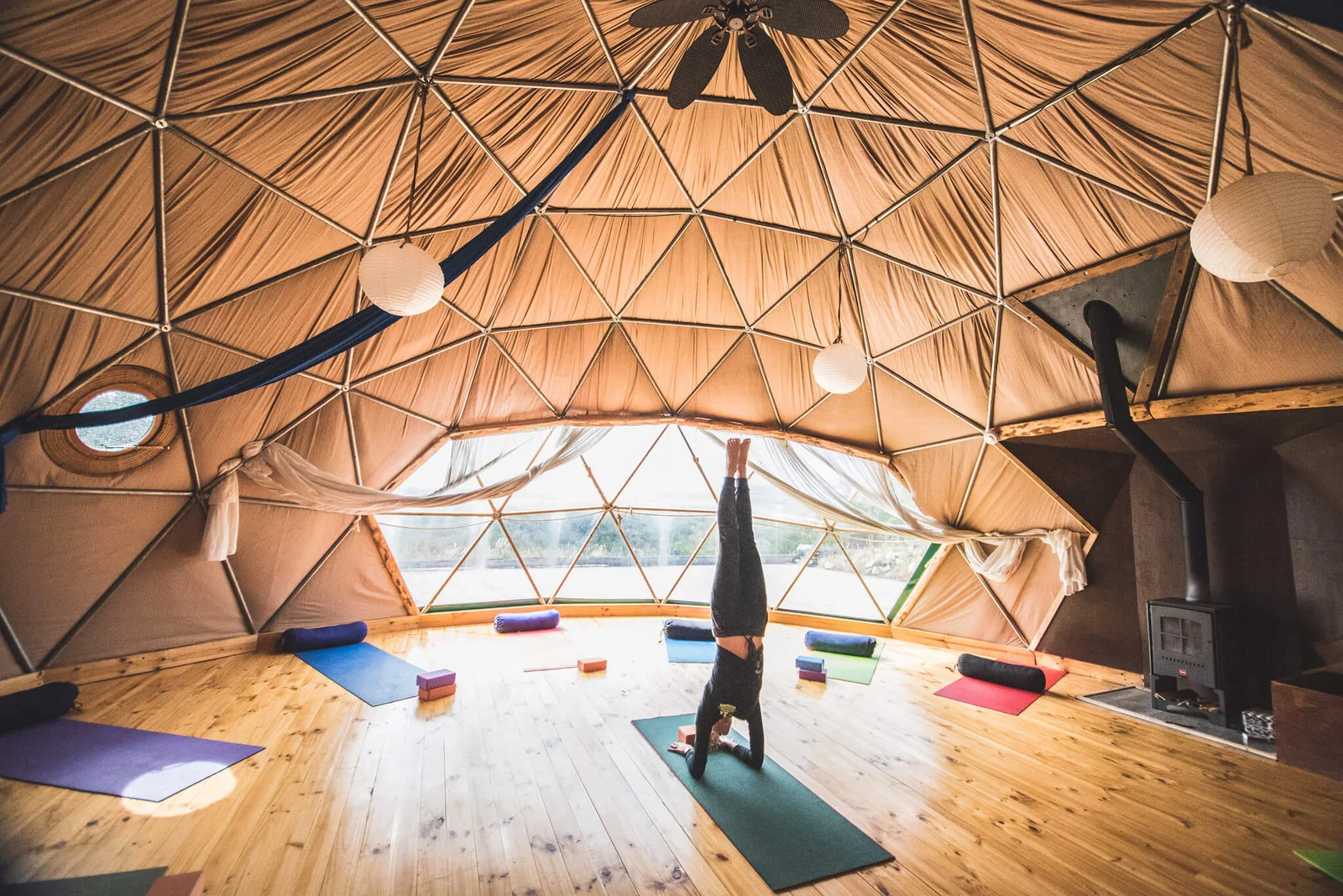 EcoCamp Patagonia Yoga Dome