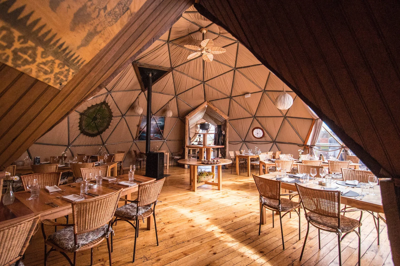 EcoCamp Patagonia Restaurant Dome