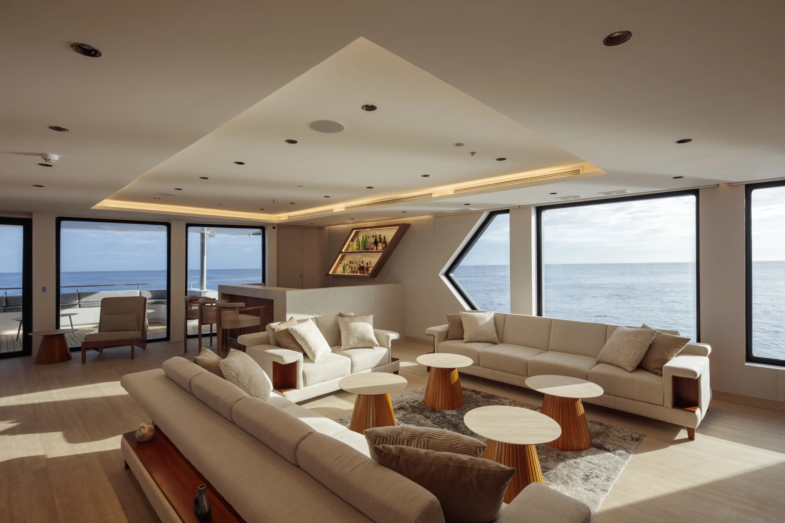 Hermes Mega Catamaran Main Lounge