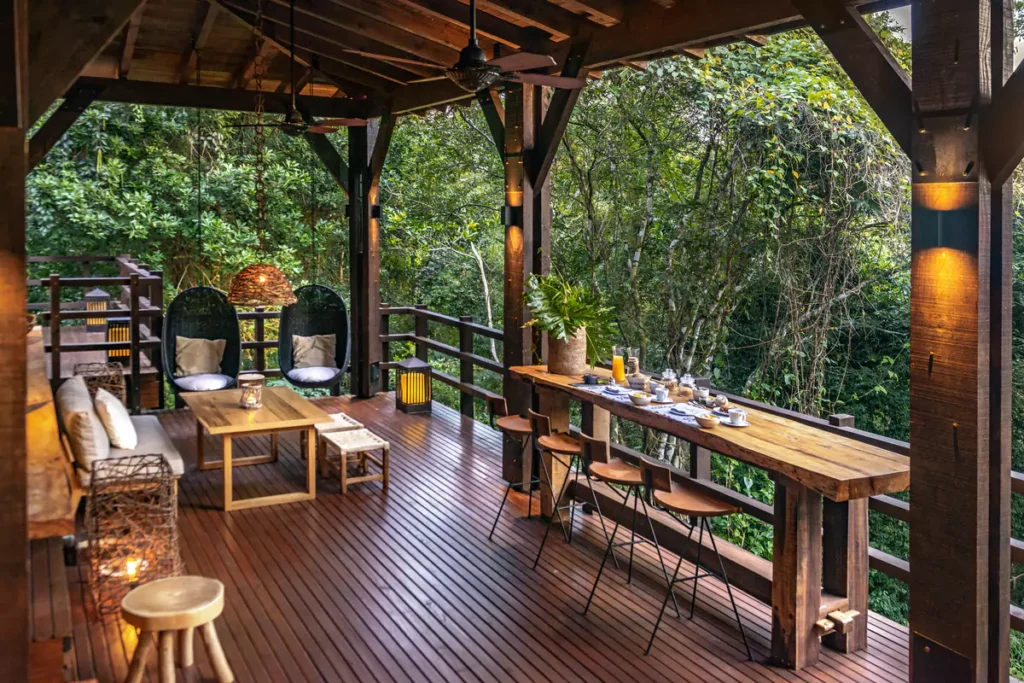 Awasi Iguazu Main Lodge Deck