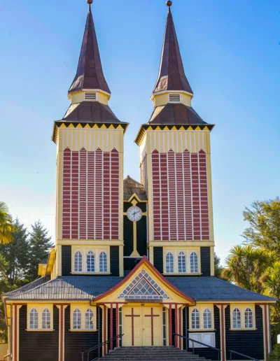 Private Travel Design Chiloe Chile Panguipulli Church 67bc0184719c2