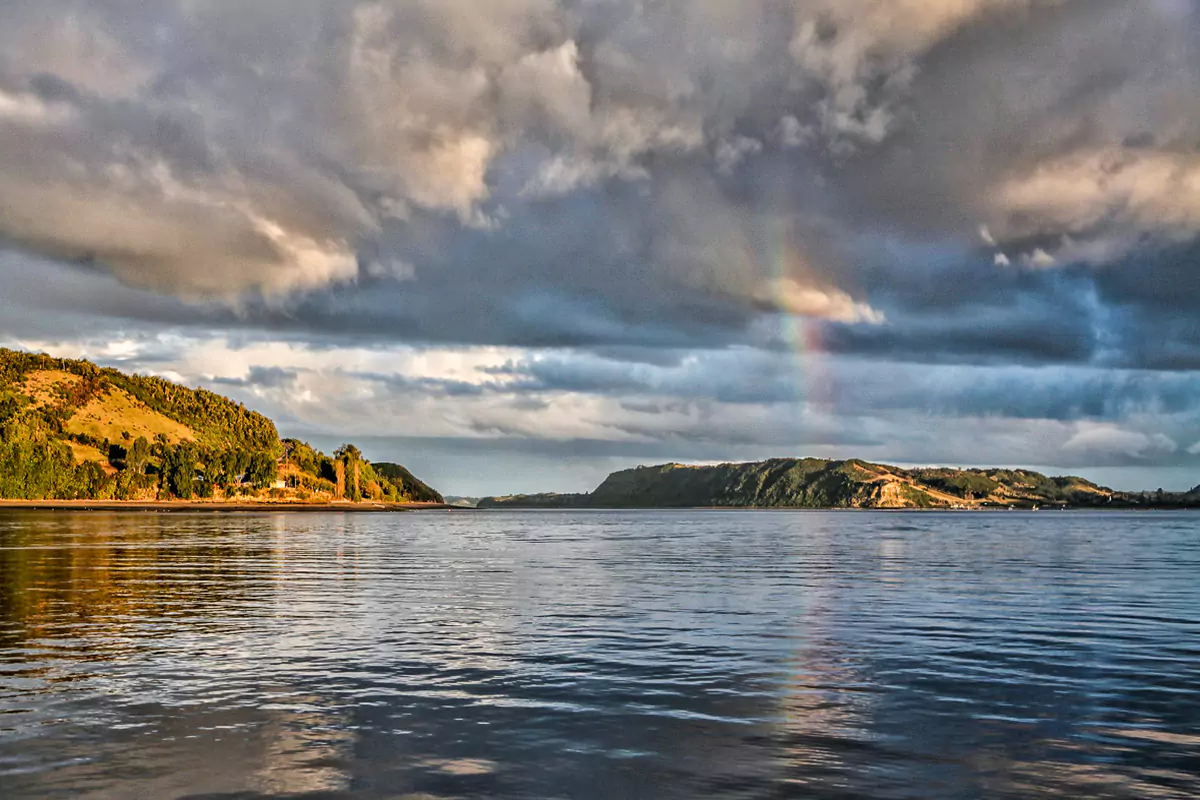 Chiloe Chile Rainbow